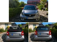 Gebraucht Smart ForTwo Cabrio Prime 90 PS (66 kW) 2016 Grau Cabrio