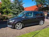 Gebraucht VW Touran Life 105 PS (77 kW) 2013 Violet Van / Kleinbus
