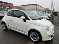 Gebraucht Fiat 500 Lounge 69 PS (50 kW) 2012 Weiß Cabrio
