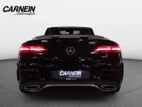 Gebraucht Mercedes E300 AMG line 245 PS (180 kW) 2018 Schwarz/baltic black Cabrio