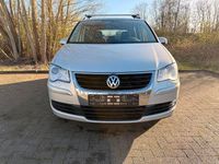 Gebraucht VW Touran Highline 140 PS (102 kW) 2008 Blau Van / Kleinbus