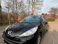 Gebraucht Peugeot 207 2007 Schwarz Kleinwagen