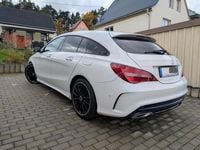Gebraucht Mercedes CLA220 AMG 177 PS (130 kW) 2017 Weiß Limousine
