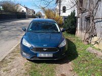 Gebraucht Ford Focus Trend 125 PS (91 kW) 2017 Blau Kombi