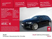 Gebraucht Audi A3 Sport 204 PS (150 kW) 2020 Schwarz Limousine