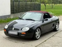 Käytetty MG F 120 HP (88 kW) 1998 Musta Avoauto