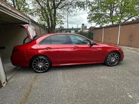 Gebraucht Mercedes E220 AMG line 220 PS (161 kW) 2017 Rot Limousine