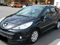 Gebraucht Peugeot 207 95 PS (69 kW) 2012 Schwarz Kombi