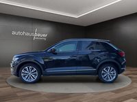 Gebraucht VW T-Roc Style 150 PS (110 kW) 2020 Schwarz / deep black (metallic) SUV