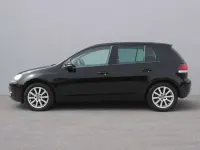 Gebraucht VW Golf VI Highline 122 PS (89 kW) 2009 Deep black perleffekt Kleinwagen