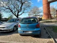 Usata VW Polo 70 CV (51 kW) 2007 Blu Utilitaria