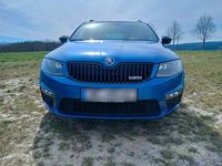 Gebraucht Skoda Octavia RS 184 PS (135 kW) 2014 Blau Kleinwagen