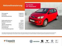 Gebraucht VW up! 65 PS (47 kW) 2021 Tornadorot Kleinwagen