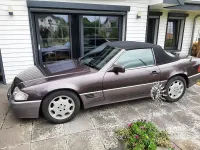 Gebraucht Mercedes SL300 231 PS (169 kW) 1991 Braun Cabrio