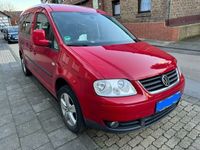 gebraucht VW Caddy Maxi 7 Sitzer, 1,6l Benzin + LPG, Fahrradträger