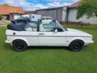 Gebraucht VW Golf Cabriolet 98 PS (72 kW) 1987 Weiß Cabrio