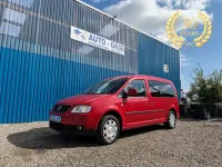 Gebraucht VW Caddy Maxi Life 105 PS (77 kW) 2009 Rot Van / Kleinbus