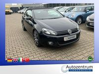 Gebraucht VW Golf Cabriolet LOUNGE 125 PS (91 kW) 2015 Schwarz Cabrio
