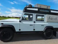 Gebraucht Land Rover Defender 122 PS (89 kW) 2011 Weiß SUV