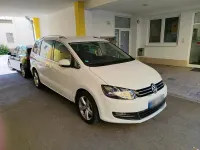Gebraucht VW Sharan Highline 177 PS (130 kW) 2015 Weiß Van / Kleinbus