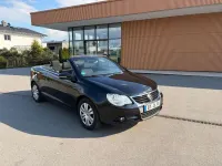 Usata VW Eos 122 CV (89 kW) 2010 Nero Cabrio
