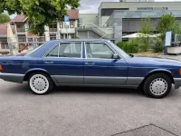 Gebraucht Mercedes S420 SE 218 PS (160 kW) 1986 Blau Limousine