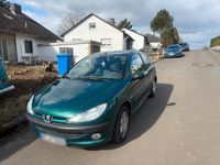 Gebraucht Peugeot 206 60 PS (44 kW) 2000 Grün Kleinwagen
