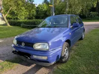 Brugt VW Golf III 60 HK (44 kW) 1997 Blå Sedan