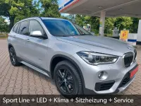 Gebraucht BMW X1 Sport Line 192 PS (141 kW) 2017 Silber SUV