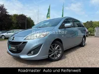 Gebraucht Mazda 5 Edition 150 PS (110 kW) 2012 Blau Van / Kleinbus