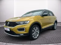 Gebraucht VW T-Roc IQ Drive 150 PS (110 kW) 2019 Kurkumagelb metallic pure gre SUV
