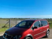 Gebraucht VW Touran Cross 140 PS (102 kW) 2007 Rot Van / Kleinbus