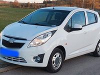 Gebraucht Chevrolet Spark 68 PS (50 kW) 2010 Weiß Kleinwagen