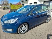 Gebraucht Ford Grand C-Max Titanium 125 PS (91 kW) 2018 Blazerblau Van / Kleinbus