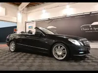 Brugt Mercedes E220 170 HK (125 kW) 2011 Sort Cabriolet