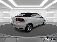 Gebraucht VW Golf Cabriolet LOUNGE 122 PS (89 kW) 2015 Pure white, solid Cabrio