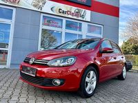 Gebraucht VW Golf VI Team 105 PS (77 kW) 2010 Rot Kleinwagen