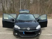 Gebraucht VW Golf VI Highline 110 PS (80 kW) 2010 Schwarz Kleinwagen