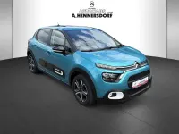 Gebraucht Citroën C3 Feel 83 PS (61 kW) 2021 Spring blue metallic Kleinwagen