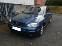 Brugt Opel Astra Elegance 84 HK (61 kW) 2002 Blå Sedan