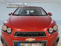 Gebraucht Chevrolet Aveo LT 101 PS (74 kW) 2012 Rot Kleinwagen