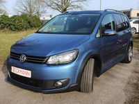 Gebraucht VW Touran Cross 140 PS (102 kW) 2011 Acapulcoblau metallic Van / Kleinbus