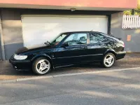 Gebraucht Saab 9-3 150 PS (110 kW) 2001 Schwarz Coupé