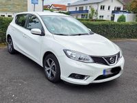 Gebraucht Nissan Pulsar Acenta 116 PS (85 kW) 2015 Weiß Kleinwagen