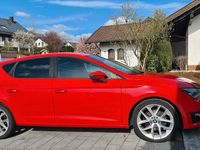 Second-hand Seat Leon FR 140 CP (102 kW) 2014 Roșu Berlinǎ