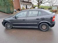 Gebraucht Opel Astra 85 PS (62 kW) 2001 Schwarz Limousine
