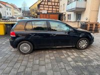Gebraucht VW Golf VI 122 PS (89 kW) 2009 Schwarz Kleinwagen