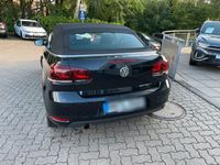 gebraucht VW Golf Cabriolet 6 Schwarz 1.6 TDI TÜV4/26