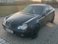 Gebraucht Mercedes C200 2004 Schwarz Coupé