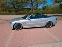 Gebraucht BMW 325 Cabriolet 192 PS (141 kW) 2001 Silber Cabrio